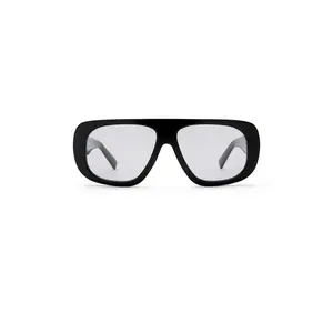 Luv Lou The Dionne Sunglasses in Black & Smoke Tint