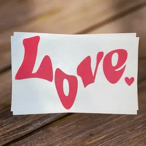 Love Screen Print Transfer