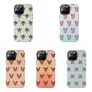 Cute P.Pokemon Anime Case for iPhone 17-7 Pro Max Plus & Samsung Galaxy S26-S21 Ultra Plus - Kawaii Aesthetic Phone Cover unisex