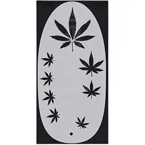 Stencil1FX Mary Jane Makeup Stencil Durable Quality Reusable Stencils United States Stencil America for Parades, Parties and More!