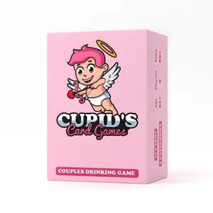 Cupid's Card Games for Couples, Romantic Date Night Activity, Fun Paper Deck Game, Perfect for Valentine's Day & Anniversaries