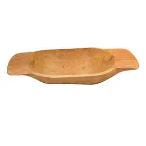 Small Hungarian Wooden Dough Bowl