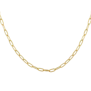 EVRY JEWELS Gold or Silver Plated Women's Hypoallergenic Baby Link Up Necklace