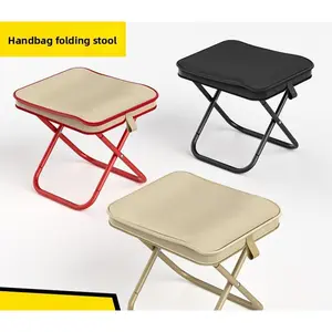 Pencil bag folding stool fishing stool chair portable outdoor Mazar camping supplies train subway portable stool portable boarding