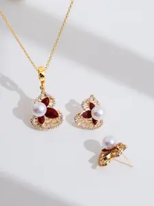 Freshwater Pearl Set 6-8mm, Pearls with Growth Texture, Buns Shape, High-Quality Freshwater Pearls, Ideal for Jewelry Making