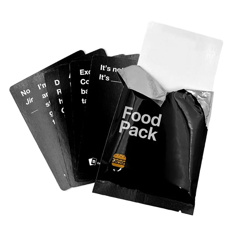 Cards Against Humanity • Food Pack • Mini Expansion Fun Party Game Expansion, Humorous Card Game Add-On, Drinking Game Cards, Card Games For Teens, Perfect for Gatherings & Events Halloween Christmas Toy Games Cards