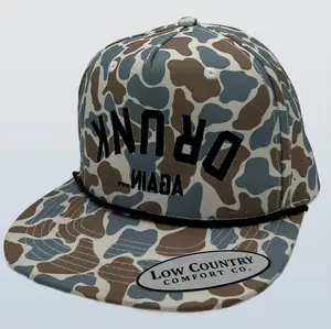 Low Country Comfort Co. 'Drunk Again' Performance Rope Snapback Hat
