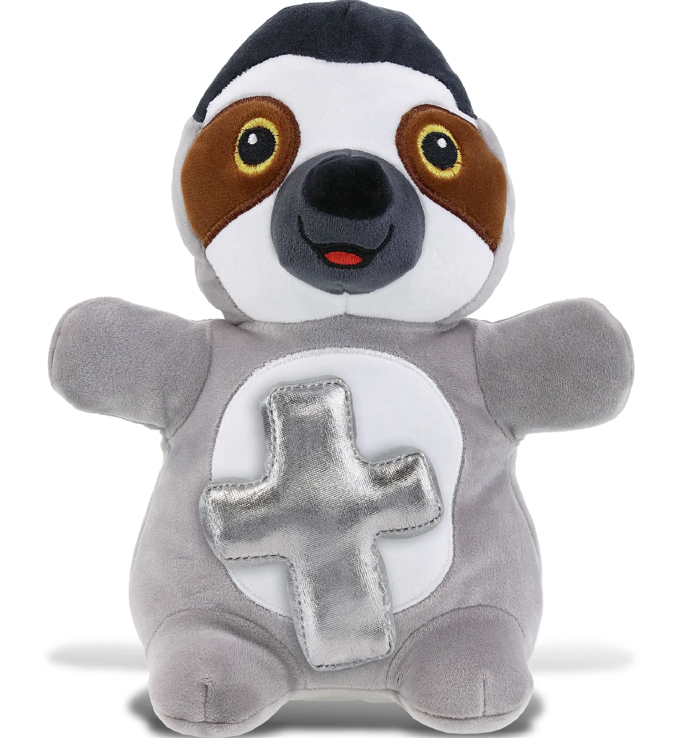 PLUSH CROSS - SNUG-MOOSHIES PLUSH - STANDING SLOTH