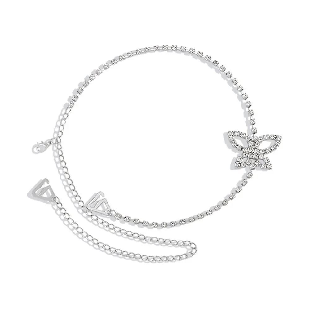 Women's 2026 Seamless Invisible Butterfly Rhinestone Bra Straps - Exquisite, Everyday Leisure Accessory for Indoor Recreation, Any Occasion, Special Events