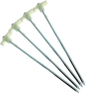 ASR Outdoor Glow in The Dark Heavy Duty Steel Camping Gear Anchor Tent Stake Tent Pegs