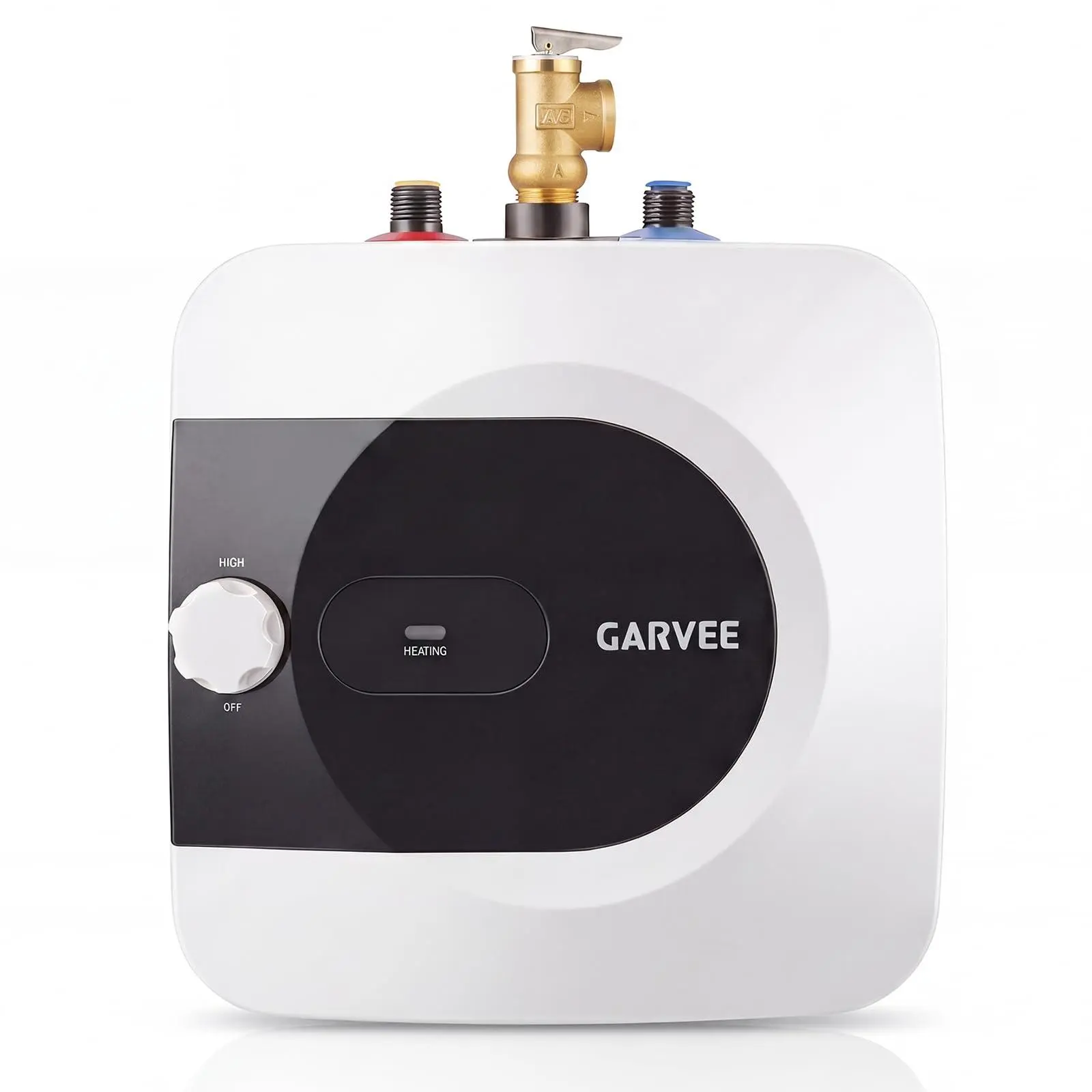4 Gallon Mini Tank Water Heater 120V Electric Under Sink Hot Water Heater 1440-1500W Continuous Hot Water for Kitchen Bathroom RV & Small Home