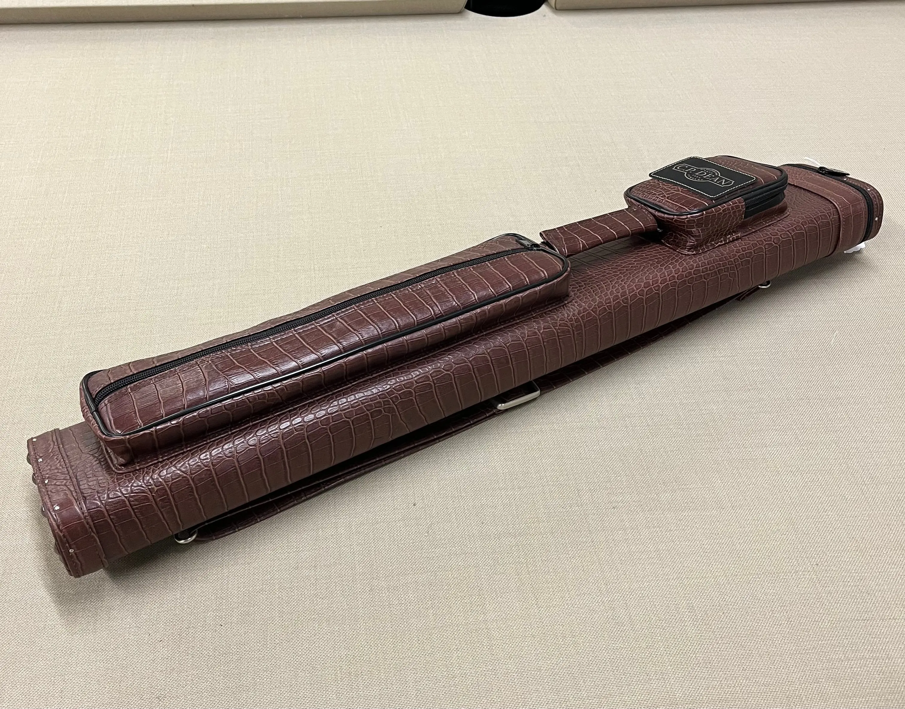 J&J Crocodile Texture 3x5 Cue Case