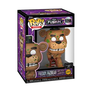 Funko Fusion S3 - Freddy Fazbear with Pizza Launcher (Zombie) (Chase) #1096 Collectible Pop Vinyl Figure