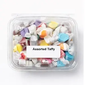 Saltwater Taffy 8 oz Assorted Candy Mix – Soft Chewy Bulk Candy, Individually Wrapped