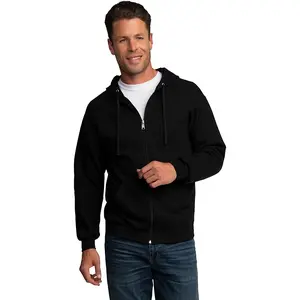 Fruit Of The Loom Mens Eversoft Fleece Full Zip Hoodie