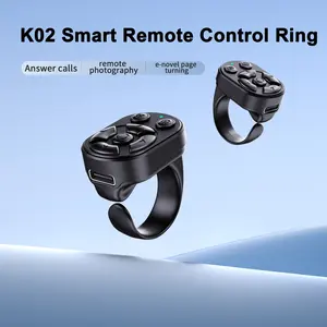 TikTok Short Video Bluetooth Thumbs Up Ring Remote Control Lazy Selfie Photo Frame E-Book Page Turne Smartphone