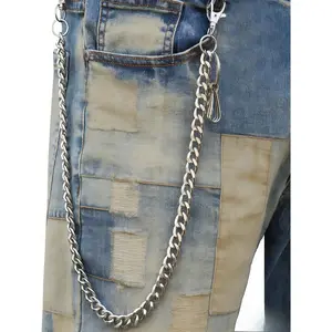 Wallet Chain - Wallet Chains for Men Women, Punk Trousers Pants Chain for Biker Heavy Chain Belt Goth Accessories