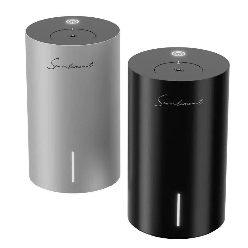 Scentiment Diffuser Mini 2 LE - Device Only: Portable Cold-Air Diffuser with Wi-Fi & Touch Controls, Rechargable Battery Life, Covers 500 Sqft