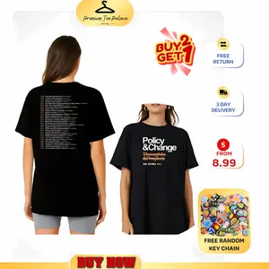 Policy and Change Gun Reform Graphic Tee with Anti-Gun Quote for Control, BootsTees thoughts and prayers slogan shirt, Casual TShirt Sweatshirt Hoodie