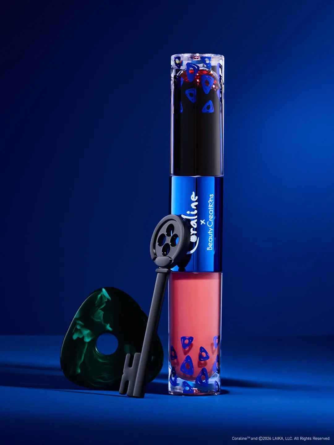 Beauty Creations x Coraline "Stay Forever - Diva Duo/Actresses" Peel-Off Lip Stain & Lip Gloss Duo