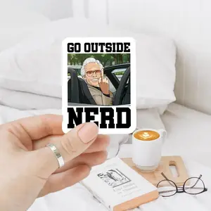 Go Outside Nerd Baby Billy Sticker, Funny Uncle Baby Billy Freeman Sticker, The Righteous Gemstones, Misbehavin Tour Sticker, Baby Billy