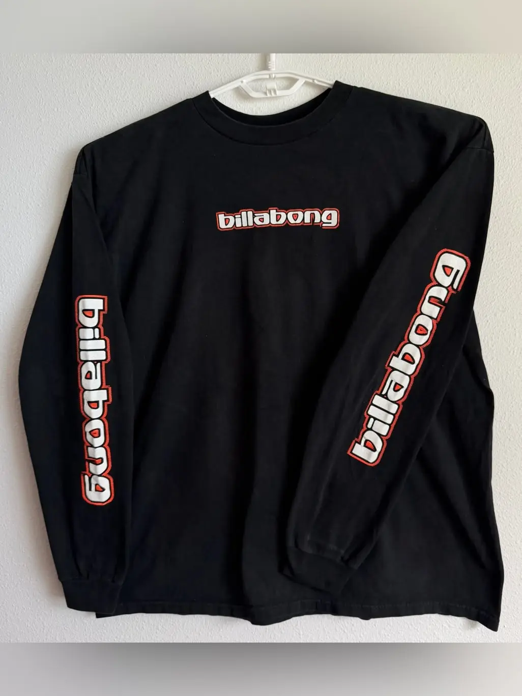 Billabong Shirts | Vintage Y2k Billabong Long Sleeve T Shirt Mens Surf Skate