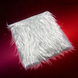 1 Pc Nail Photo Background Pad, Luxury Plush Style, Soft Long Fluff, Foldable, For Nail Art Photography / Arm Rest / Practice