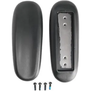 Office Chair Replacement Armrest Arm Pads Caps Univeral 4" 5.5" Mounting Hole 1 Pair