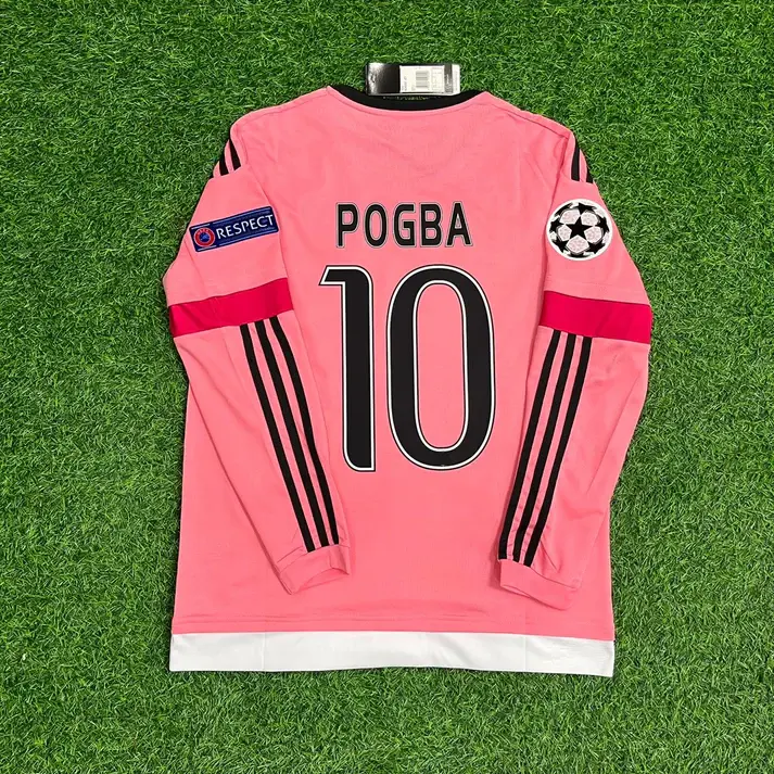 Pogba #10 Retro 2015/16 Pink Jersey