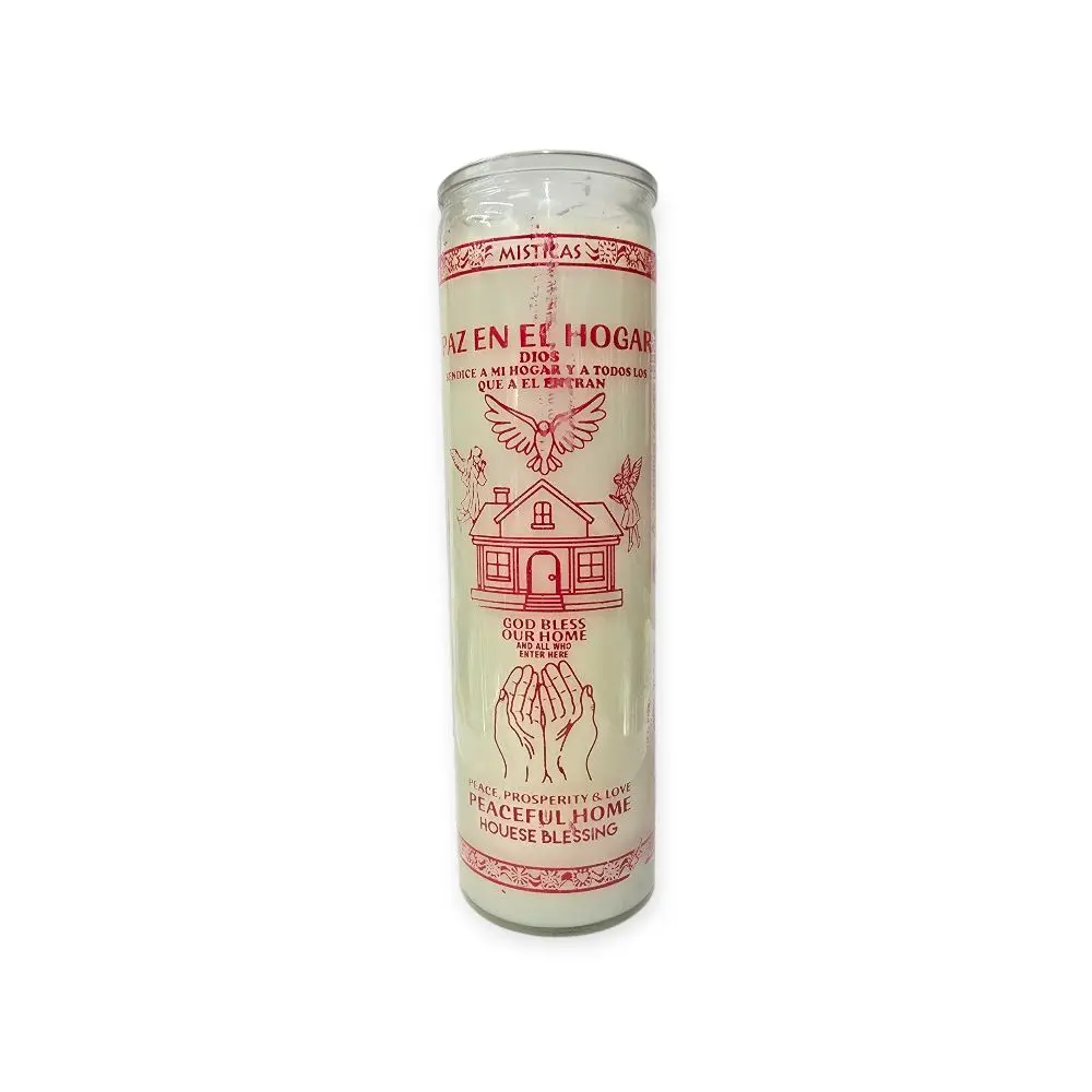 Misturas Peaceful Home Candle Harmony Blessing & Spiritual Protection House Blessing Ritual Wax Candle