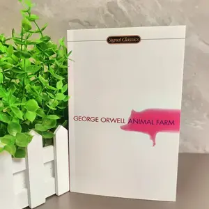 Animal Farm Estate Edition by George Orwell, Classic Literature Book, Engaging Storyline, Ideal Gift for Readers