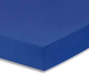 Everyday Kids Royal Blue Fitted Crib Sheet