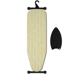 Veiox Ironing Board, Home Essentials,Metal Construction Iron Board,,Laundry,Room use,Extra Thick Padded Cover, Steam Iron,Stable Structure, Height Adjustable, Foldable,house decor