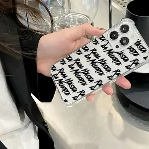 Popular rapper A-Anuels AA Phone Case Suitable for iPhone 17 16e 16 15 14 13 12 11 Mini Pro Max Air X XR XSMAX 8 7 Plus Anti Fall Transparent Soft Back Cover