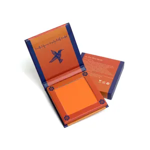 The Prados Beauty Sagrado No Pos Wow Blush - Bright Orange Blush, Highly Pigmented, Easily Blendable, Vegan & Cruelty Free - Makeup