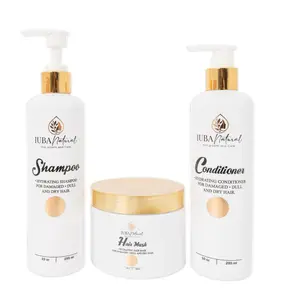 Iuba Hair Care Line 10 Oz Moisturizing & nourishing coconut- Shampoo, condicioner & mask