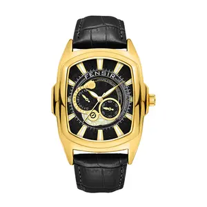 Men's casual and square dial​ dial quartz watch, party fashion watch, daily clothingdecoration, versatile trendy birthday gift watch