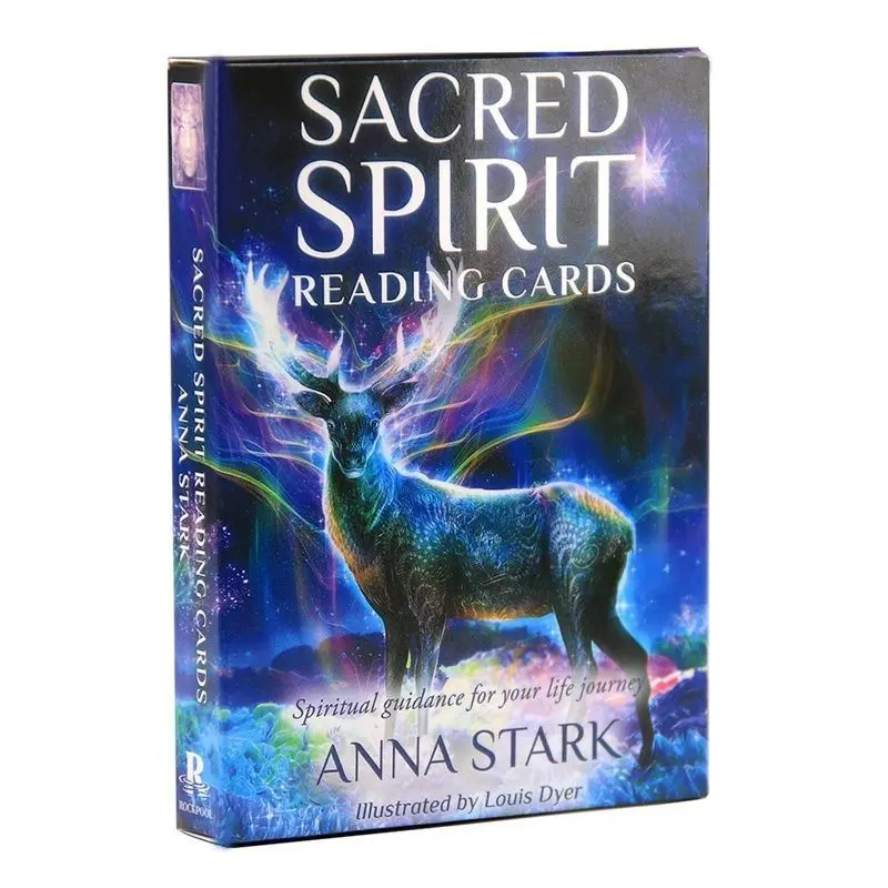 Divination Sacred Oracle Cards Set, Spiritual Insight Collection, Spiritual Guidance, Life Journey, Wisdom, 36 Reading Cards for Halloween & Christmas Gifts, Mystical Tarot Deck, Intuition, Anna Stark, Louis Dyer