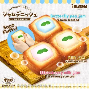 iBloom Squishy Jam Danish Kawaii Soft Scented Slow Rising Stress Relief