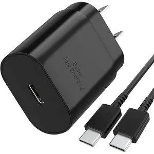 for Samsung Charger Fast Charging Type C,Samsung Fast Charger 25W USB C Wall Charger for Samsung Galaxy S24 Ultra/S24+/S25/S25+/S23/S23+/S22/S22+/S21/S20,Note 20/10,A16,A15,Galaxy Tab S9/Z Fold/Z Flip