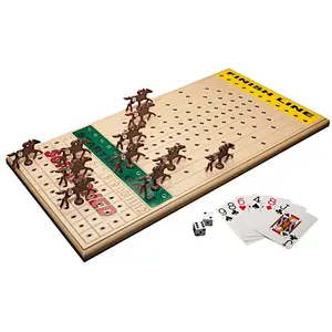 Across the Board Horseracing Gametop Maple tabletop games drinking boardgame