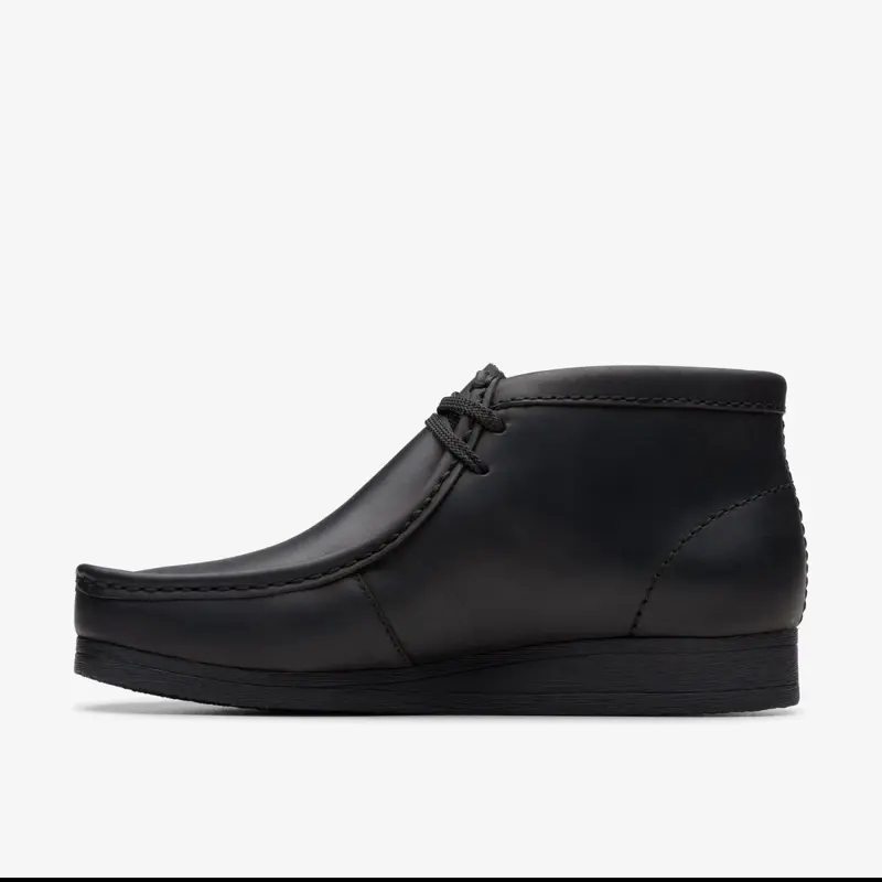 Clark's Wallaston boot leather black - TikTok Shop