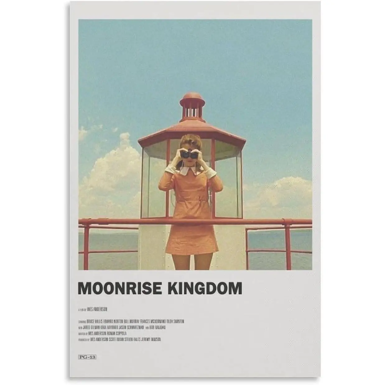 Moonrise Kingdom Canvas Poster - Quirky Wes Anderson Aesthetic, Whimsical Wall Art Decor (6) Wall Art Picture Painting Poster Canvas Print Posters Artworks Bedroom Living Room Decor