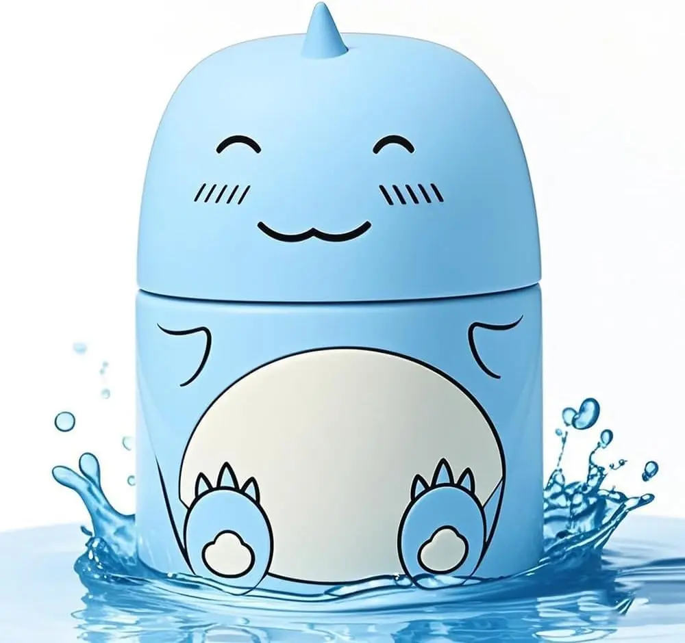 Toilet cleaning bottle, water tank cleaner, blue crazy cleaning, cute dinosaur toilet cleaner, easy to use, making your toilet look fresh with ocean fragrance Scented Household