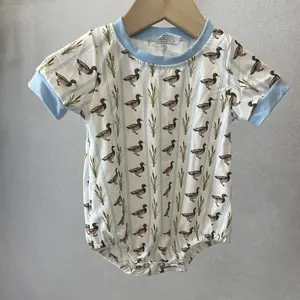 baby boy clothes mallard duck newborn summer bubble western fashion boy summer clothes