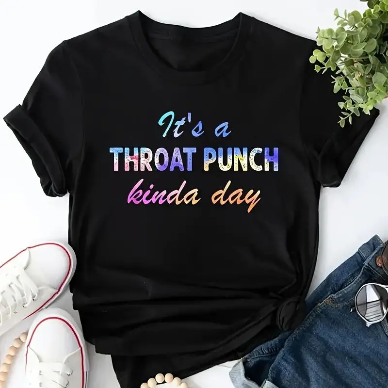 Gradient color letter heat transfer stickers, DIY iron-on decals, suitable for T-shirts, masks, jeans, backpacks, vinyl stickers, transfer stickers with the phrase "Today is a heart-breaking day.",funny