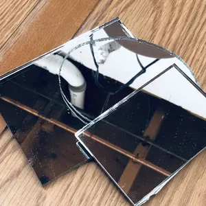 Rectangle/Square Mirror Replacement for Outdoor Lanterns Oven Dial Covers Science Industry Clocks Antique Cameras Frames 5"x5" Custom Cut Glass