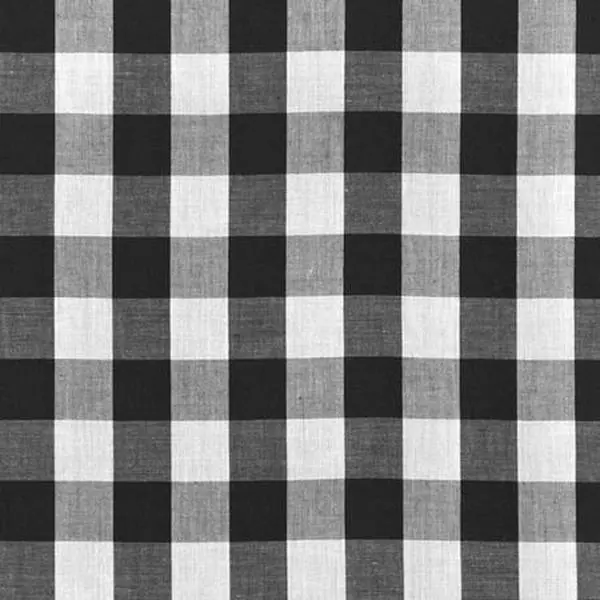 Gingham Checkered Print Poly Cotton Fabric