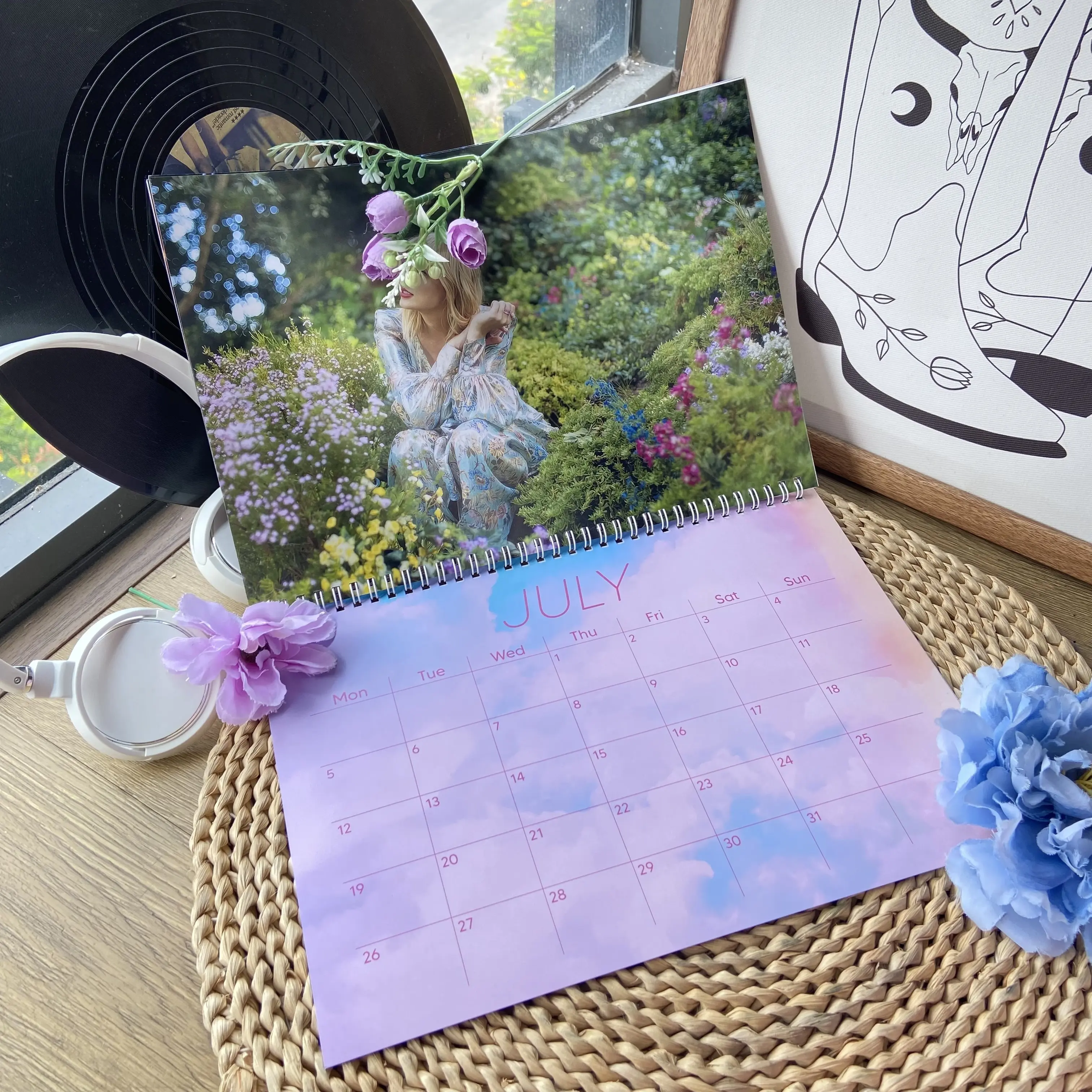 Bridal E Wall Calendar 2027, Gift For Fan, Gift For Music Lover