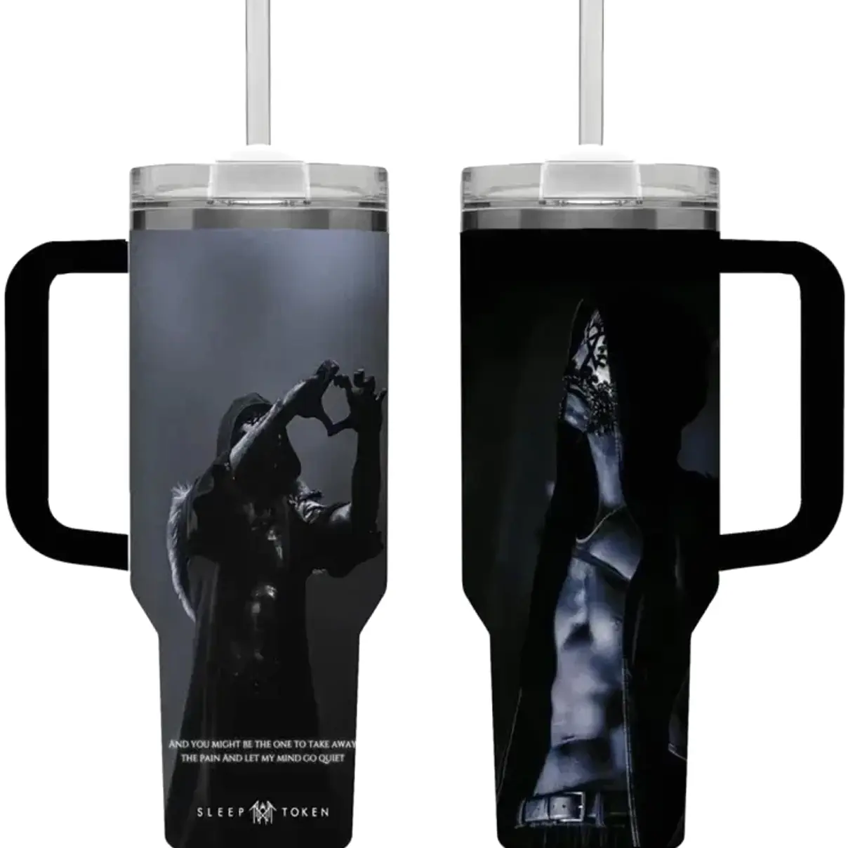 [ New Drop ] Vintage Sleep Token Music Tumbler 40oz Gifts, Sleep Token Band Tumbler